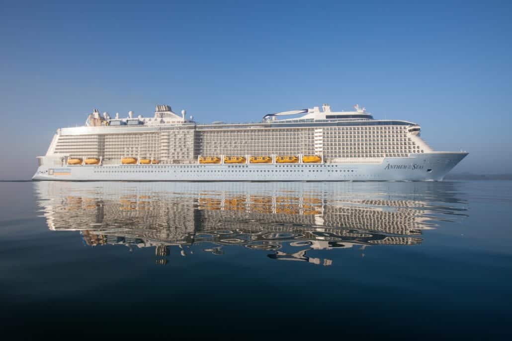 anthem of the seas southampton uk