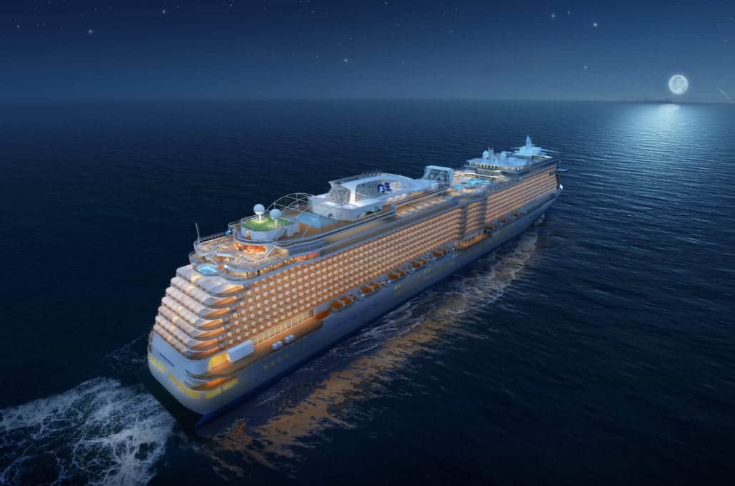 discovery princess rendering exterior