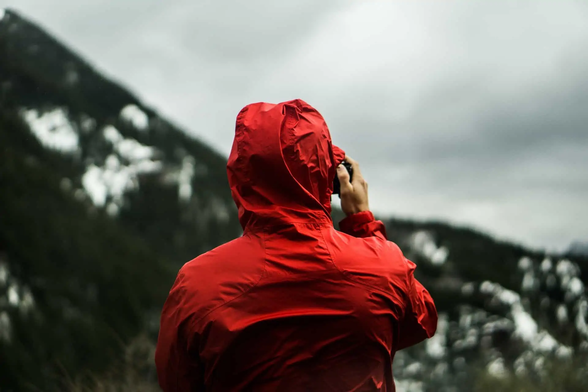 raincoat alaska mountain