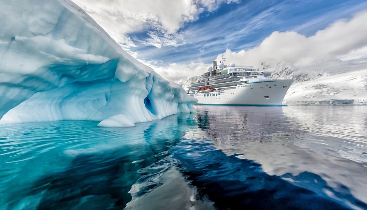 crystal endeavor iceberg rendering