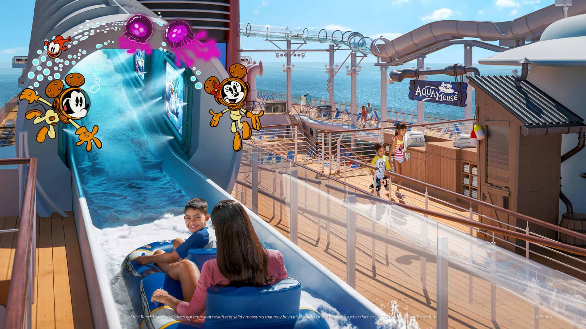 disney wish AquaMouse rendering