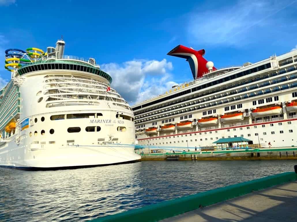 NASSAU BAHAMAS CRUISE PORT CCL RCL