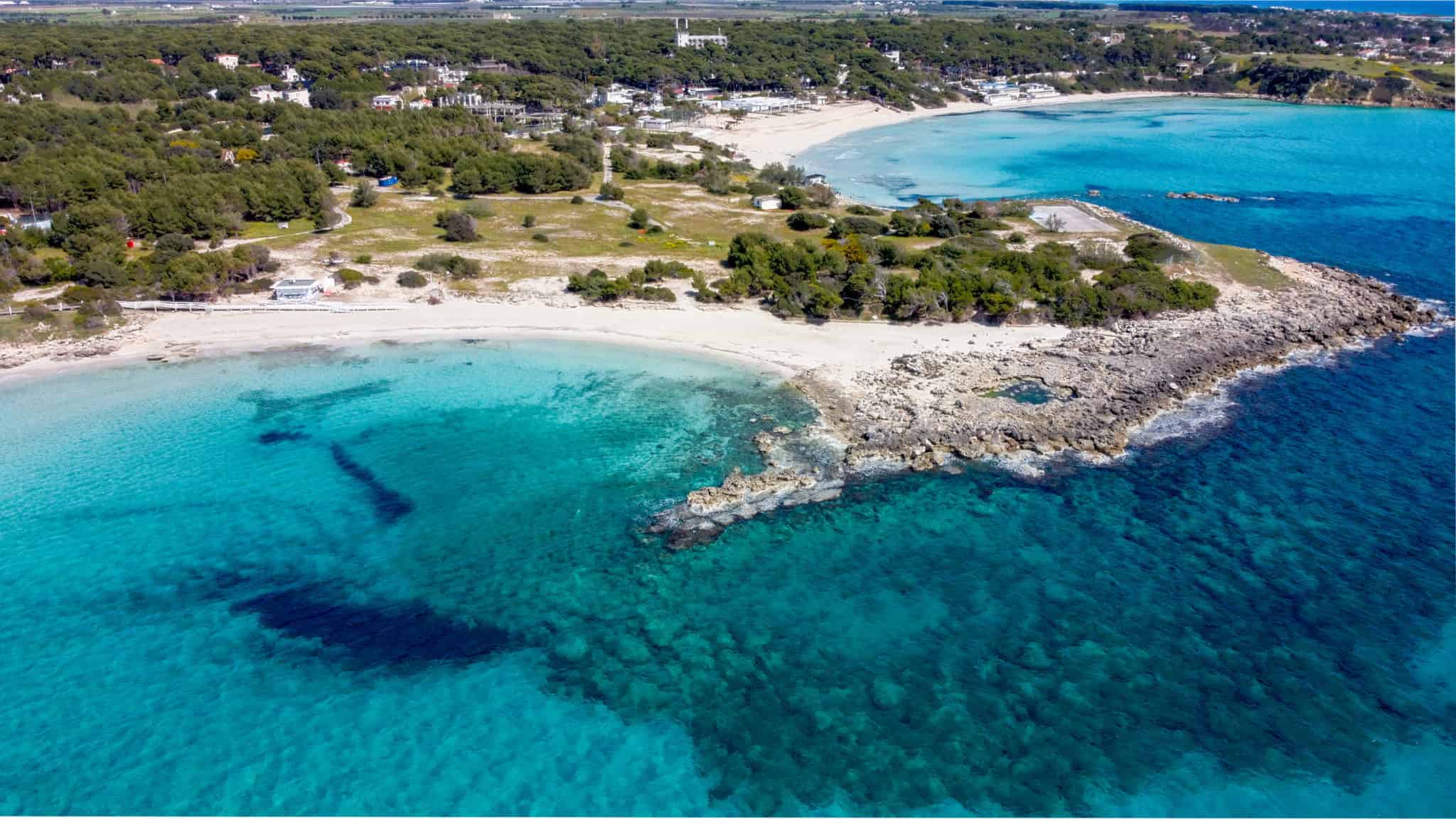 coastline taranto italy