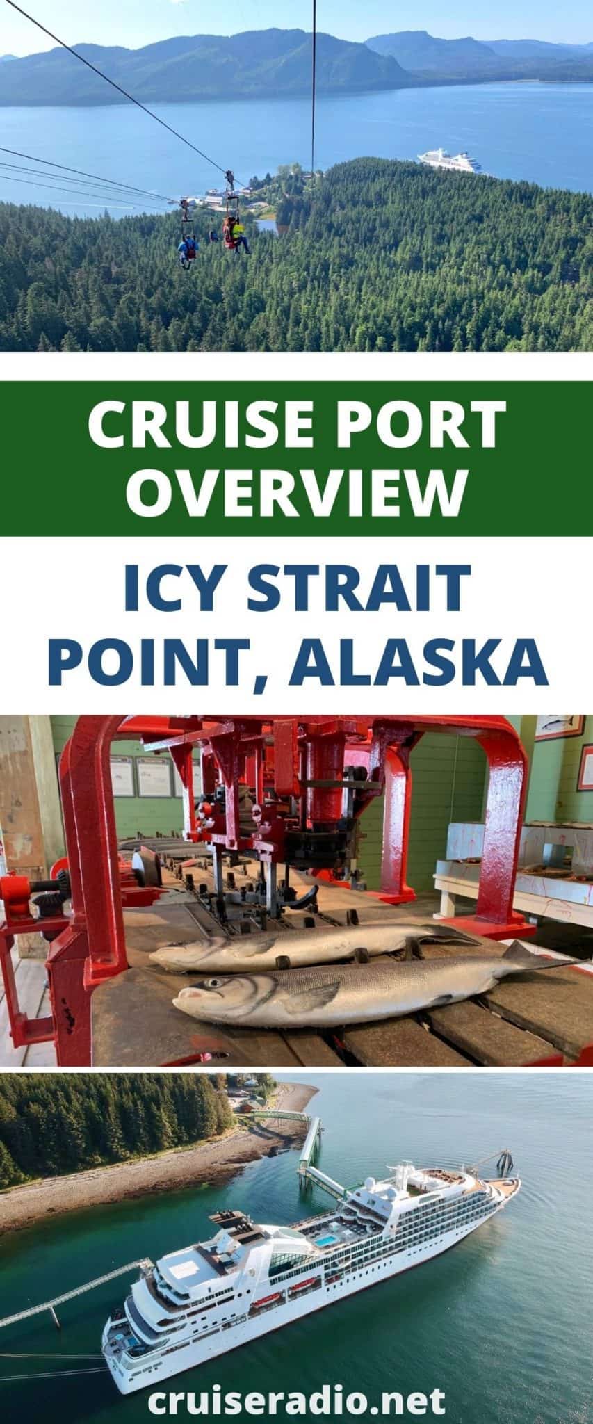 cruise port overview: icy strait point, alaska