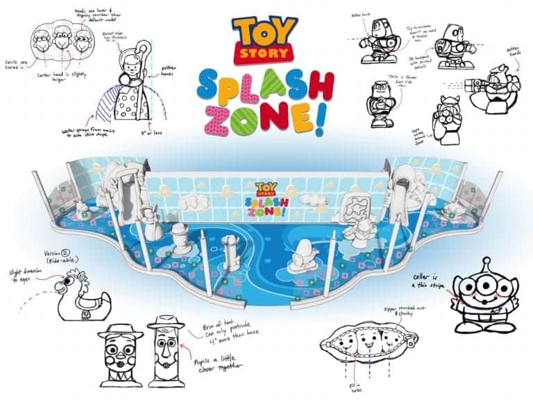 toy story splash zone concept art