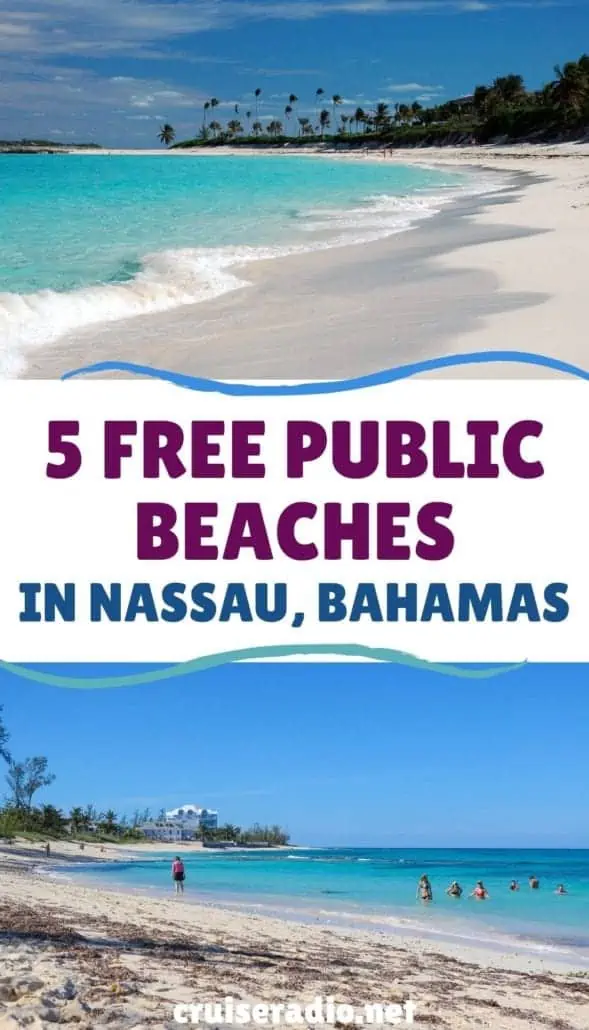 5 free public beaches in nassau, bahamas