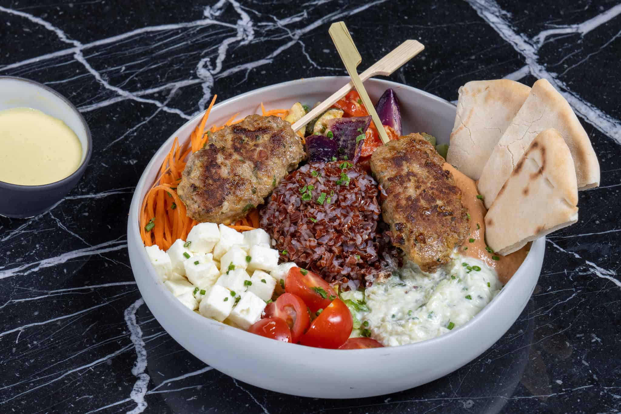 mediterranean food bowl oceania