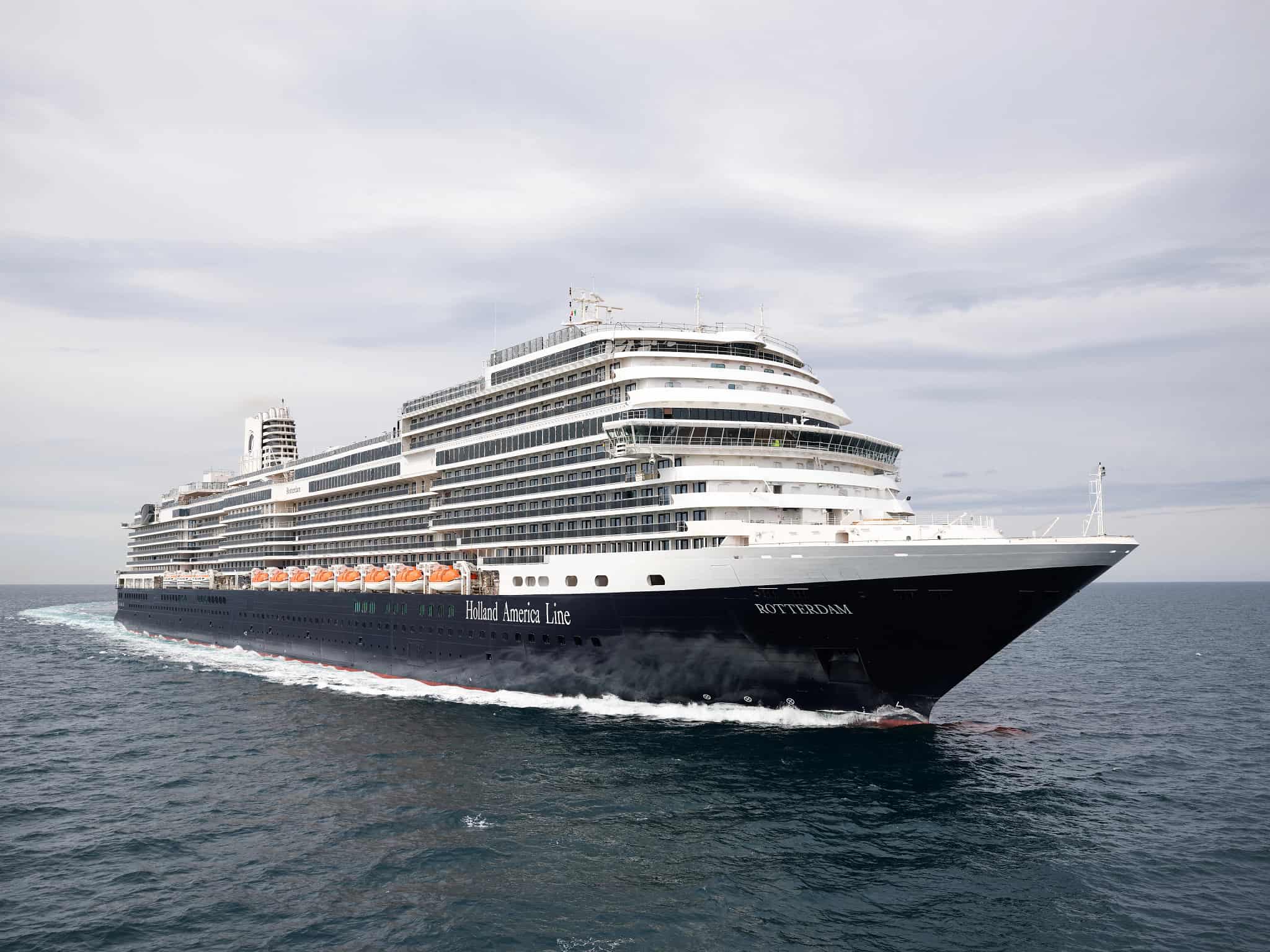 holland america rotterdam sea trials