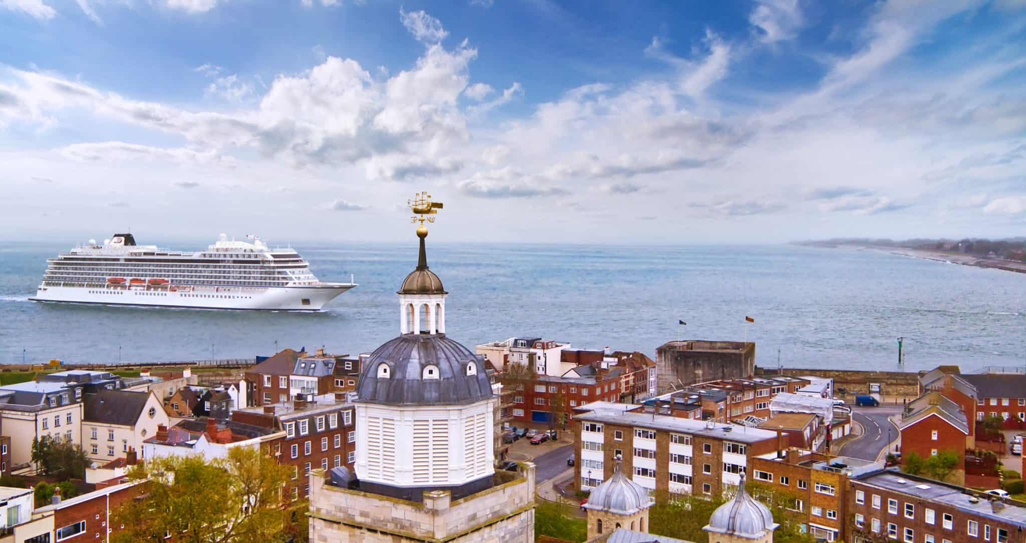 viking venus in portsmouth united kingdom england