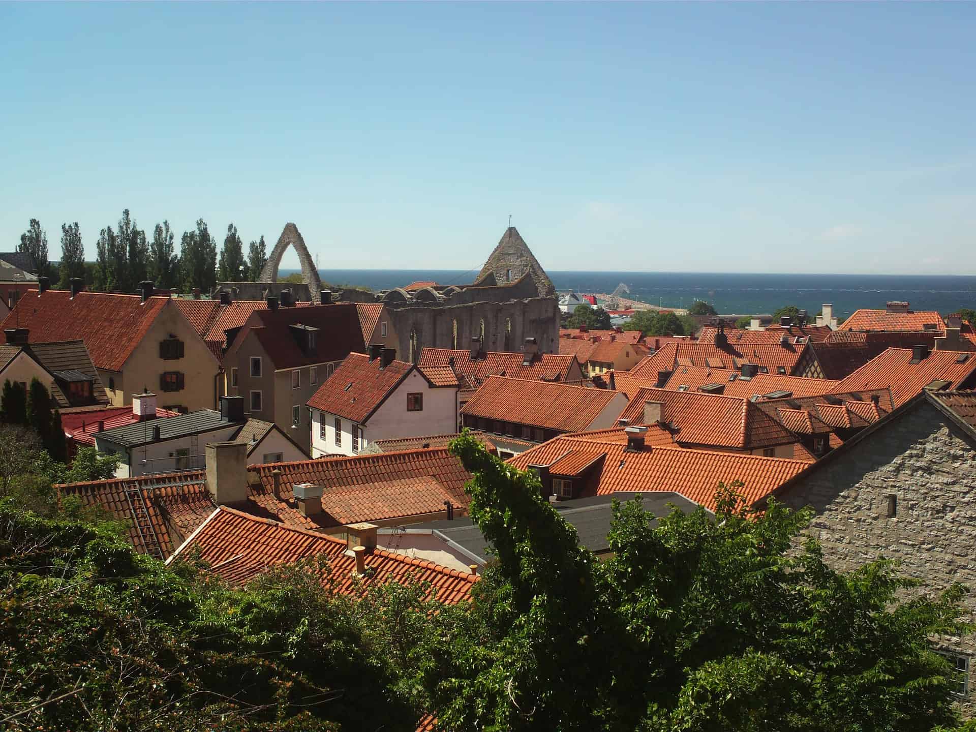 visby sweden pixabay baltic sea