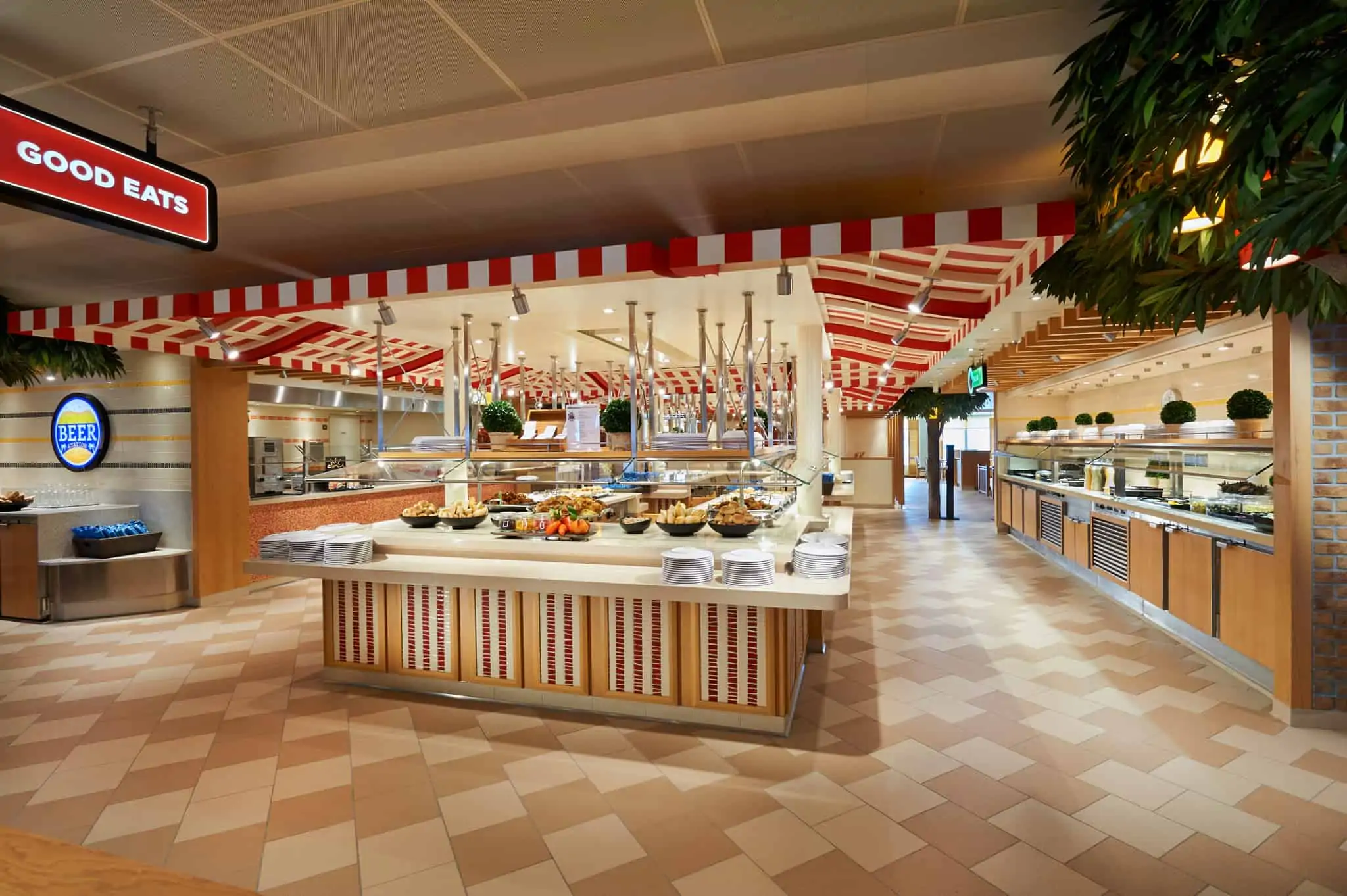 carnival horizon lido marketplace buffet