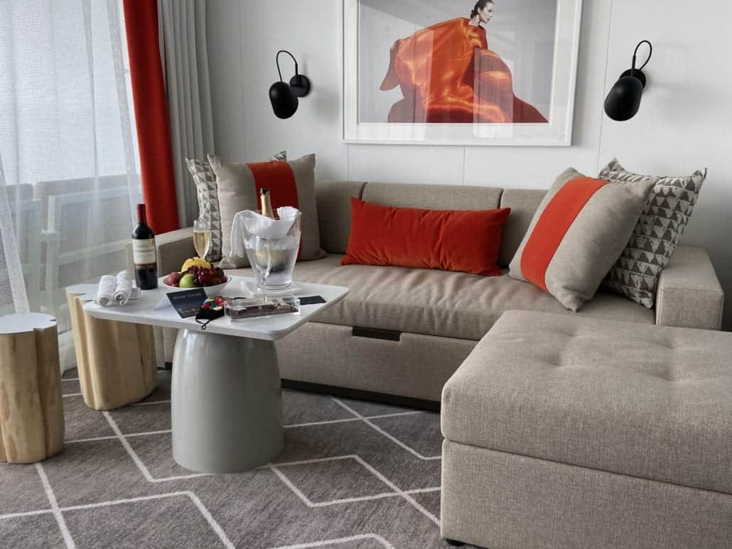 celebrity apex suite living room