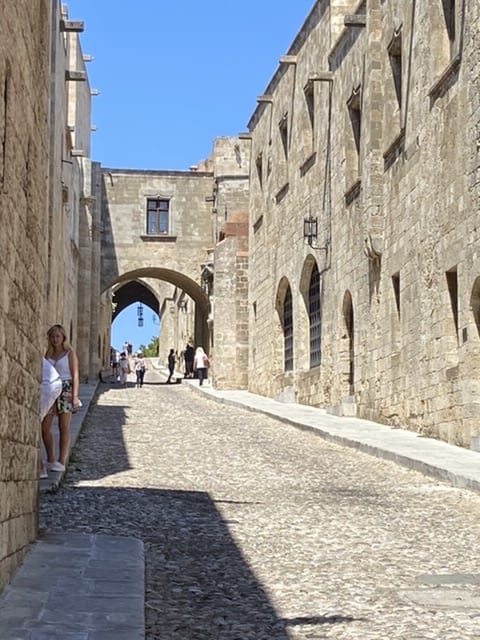 rhodes greece walled city