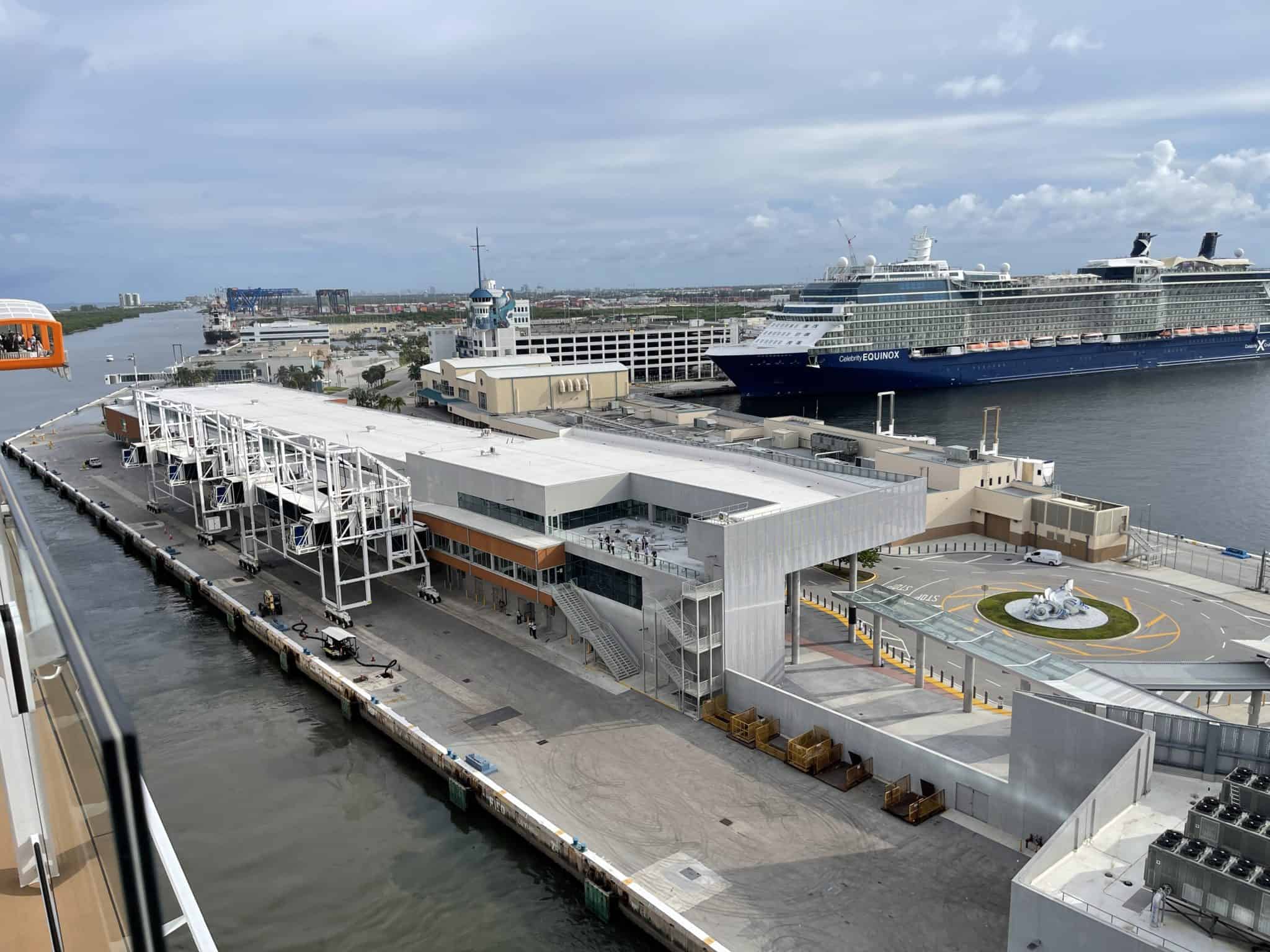 celebrity equinox as seen from celebrity edge