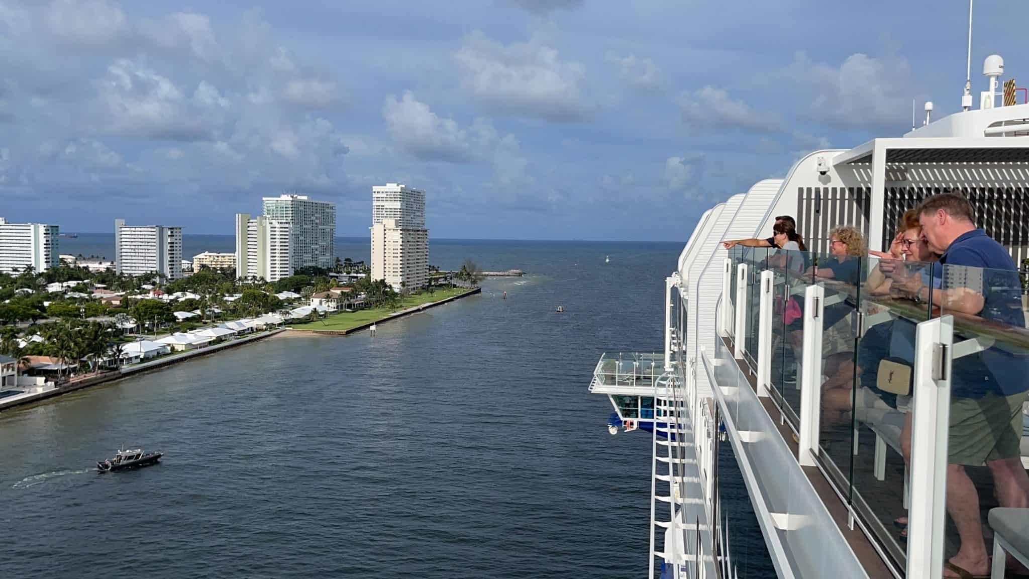 celebrity edge port everglades sail away