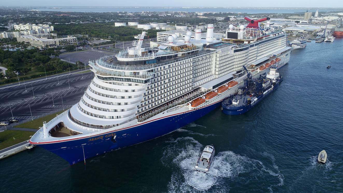 mardi gras port canaveral refuels LNG 