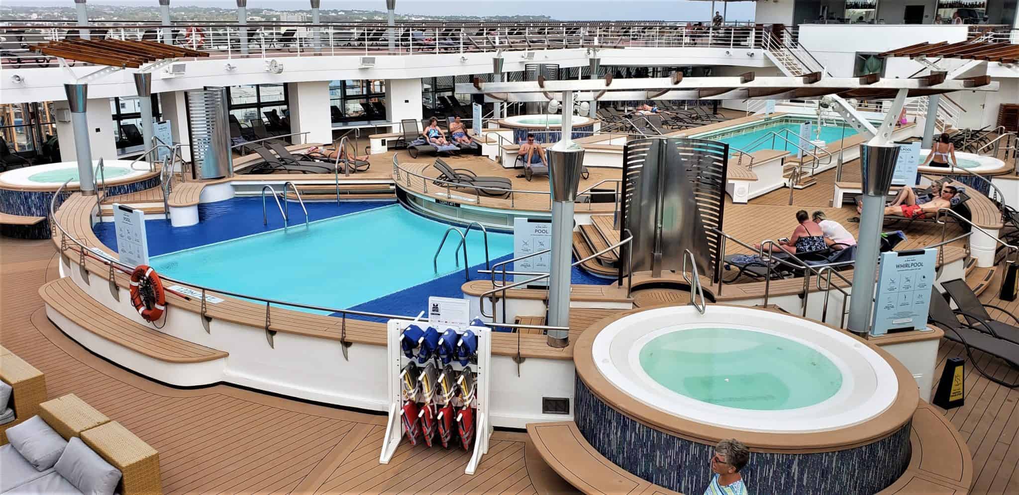 celebrity millennium pool deck