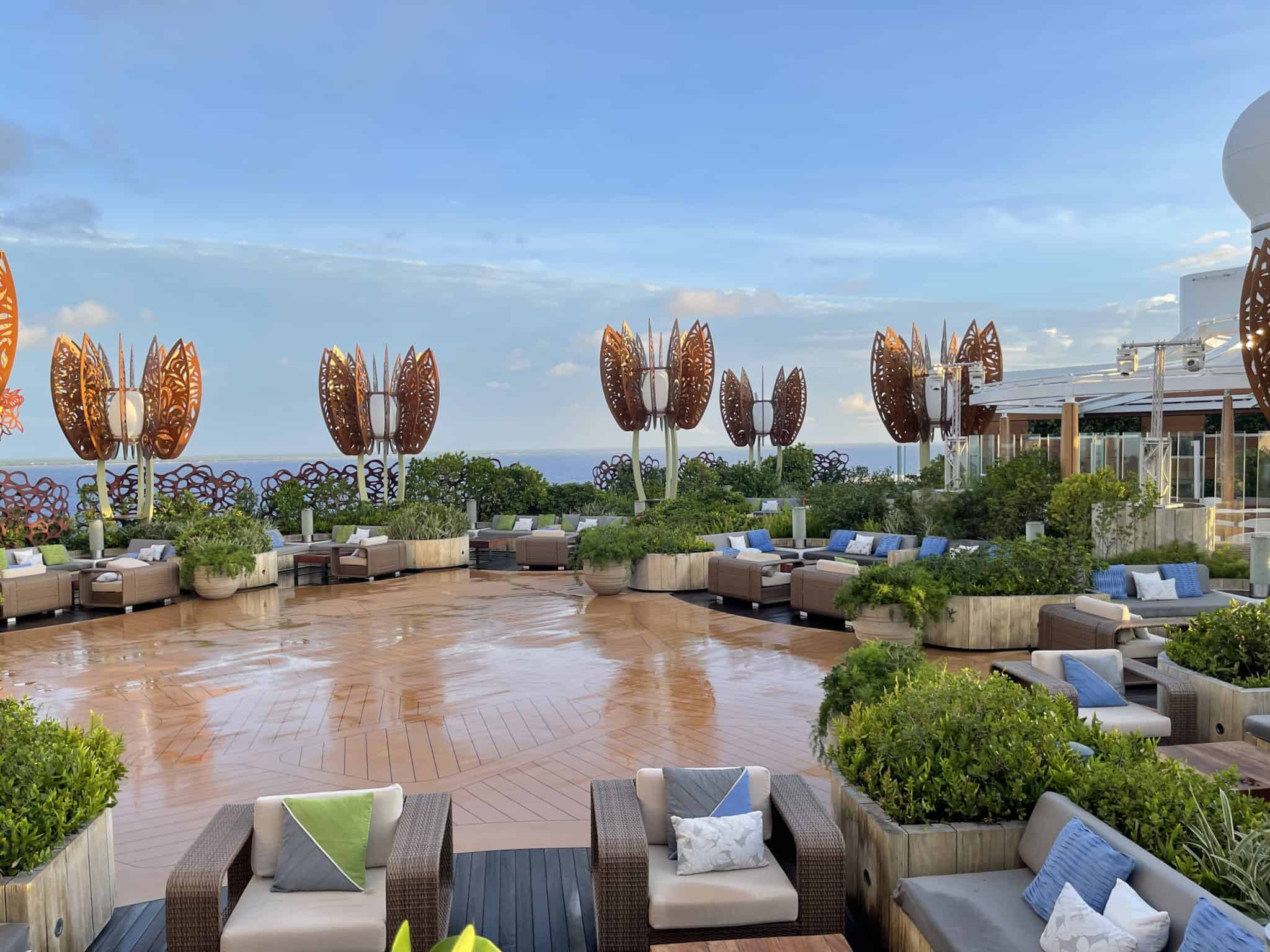 rooftop garden celebrity edge