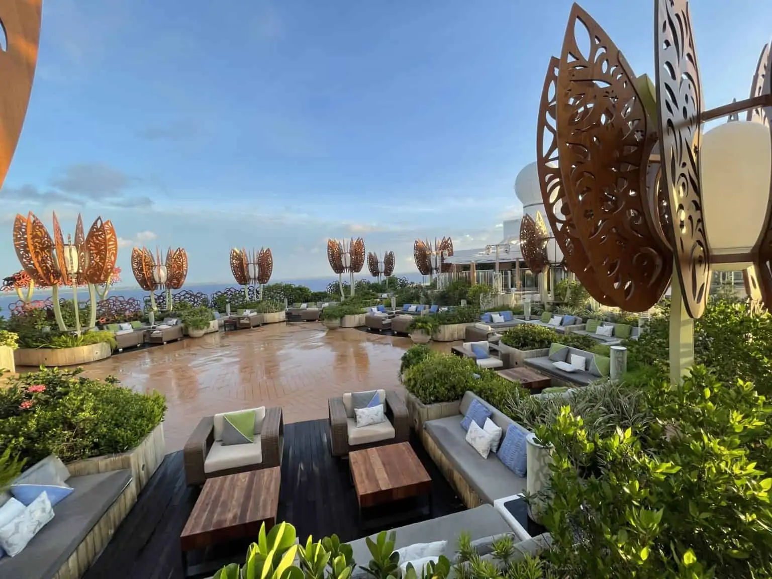 13 Photos of the Rooftop Garden on Celebrity Edge