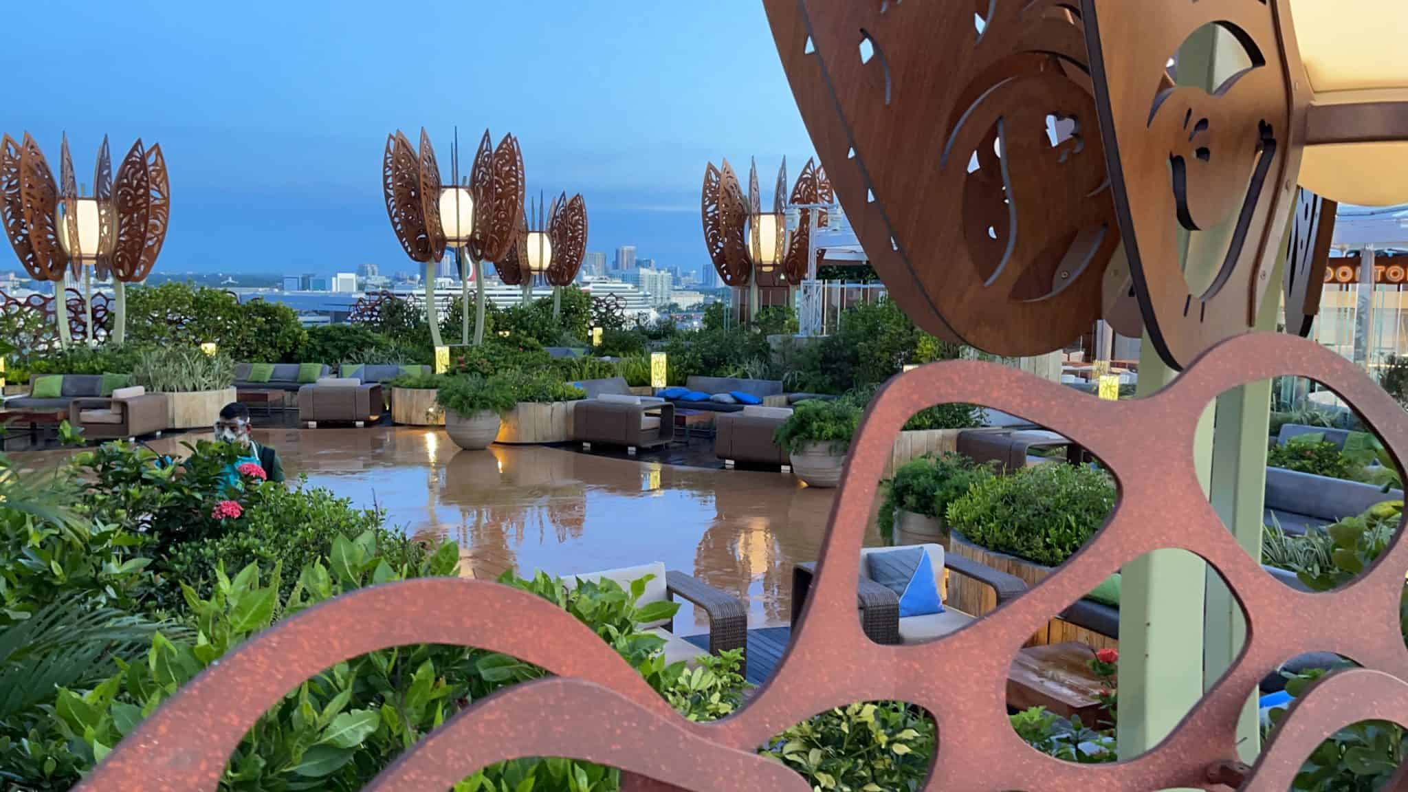 celebrity edge rooftop garden