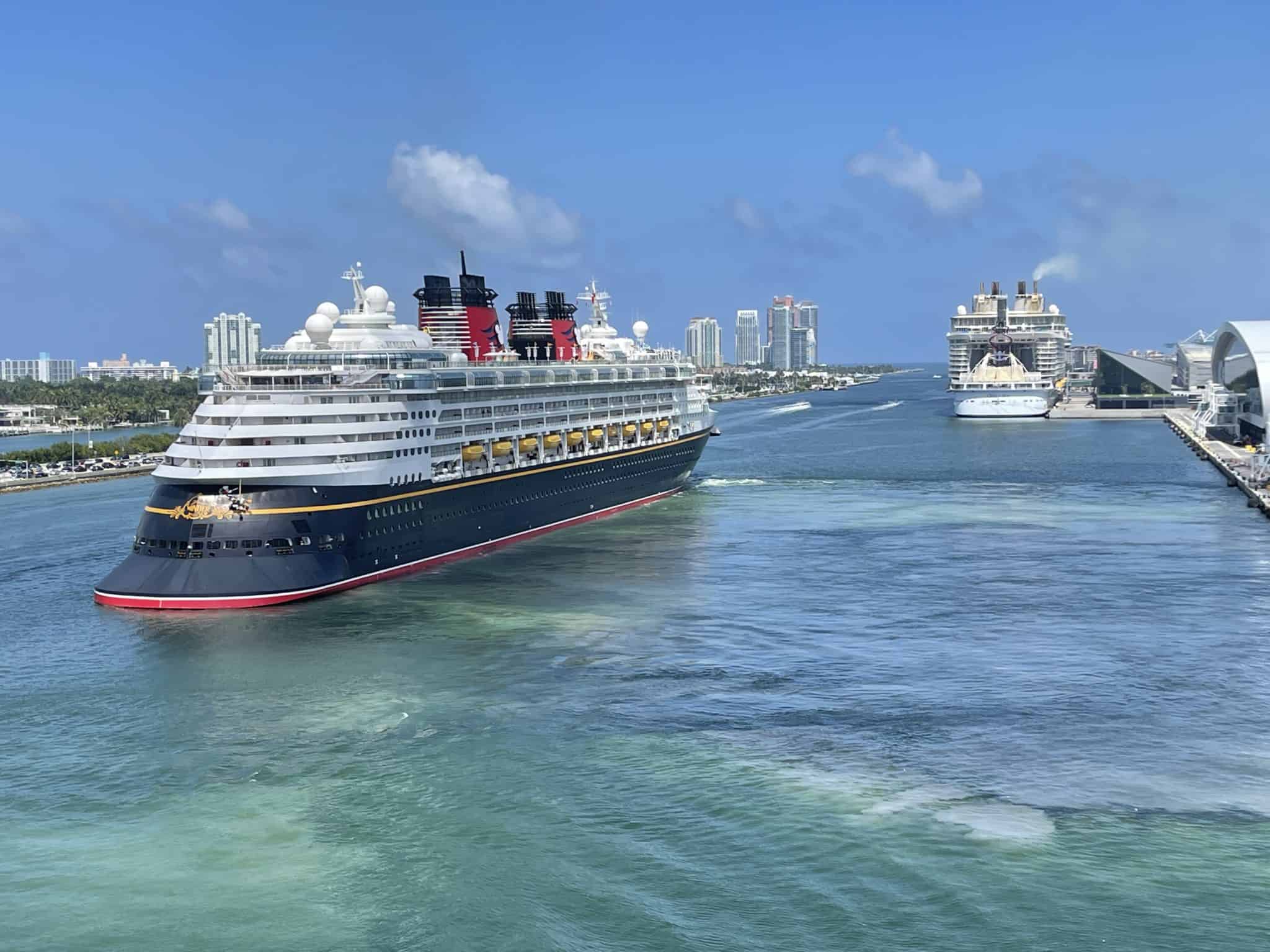 disney wonder multiple ships PortMiami florida