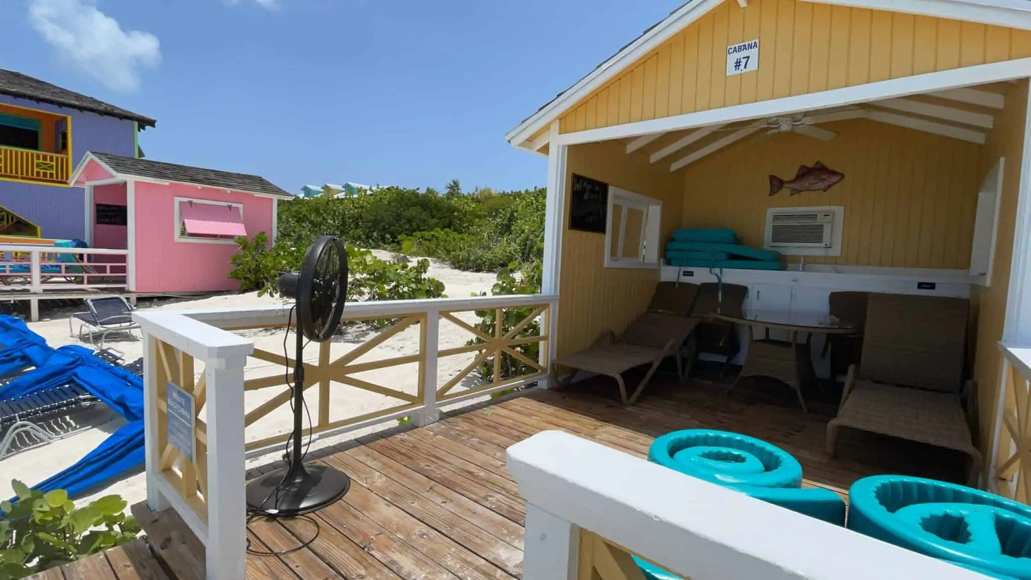 What S Included In The Half Moon Cay Cabanas And Villas Travel Reporter