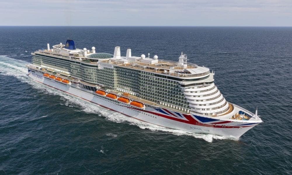 P O Cruises Announces Festivities For Iona S Maiden Voyage
