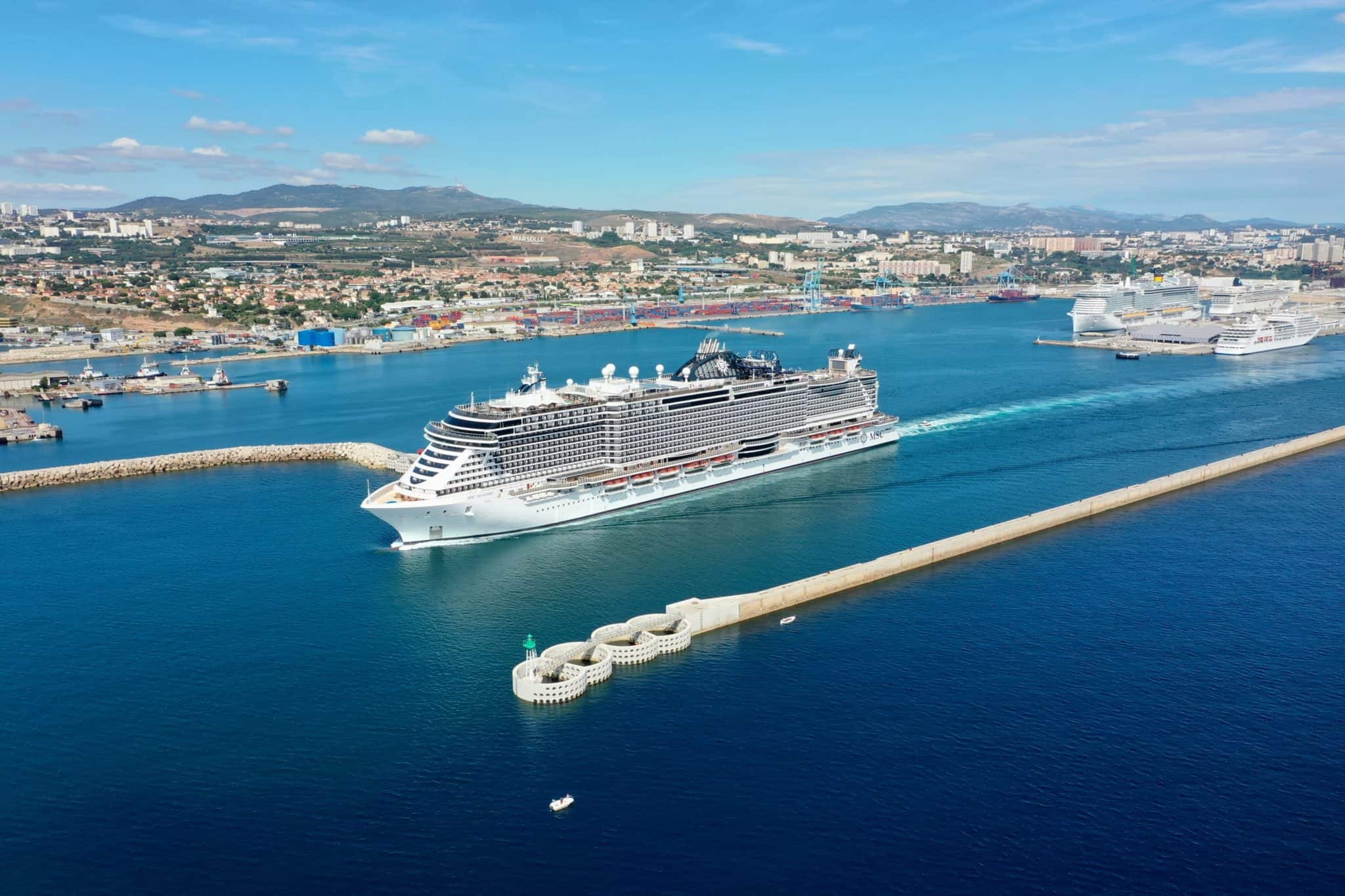 msc seaside marseille france