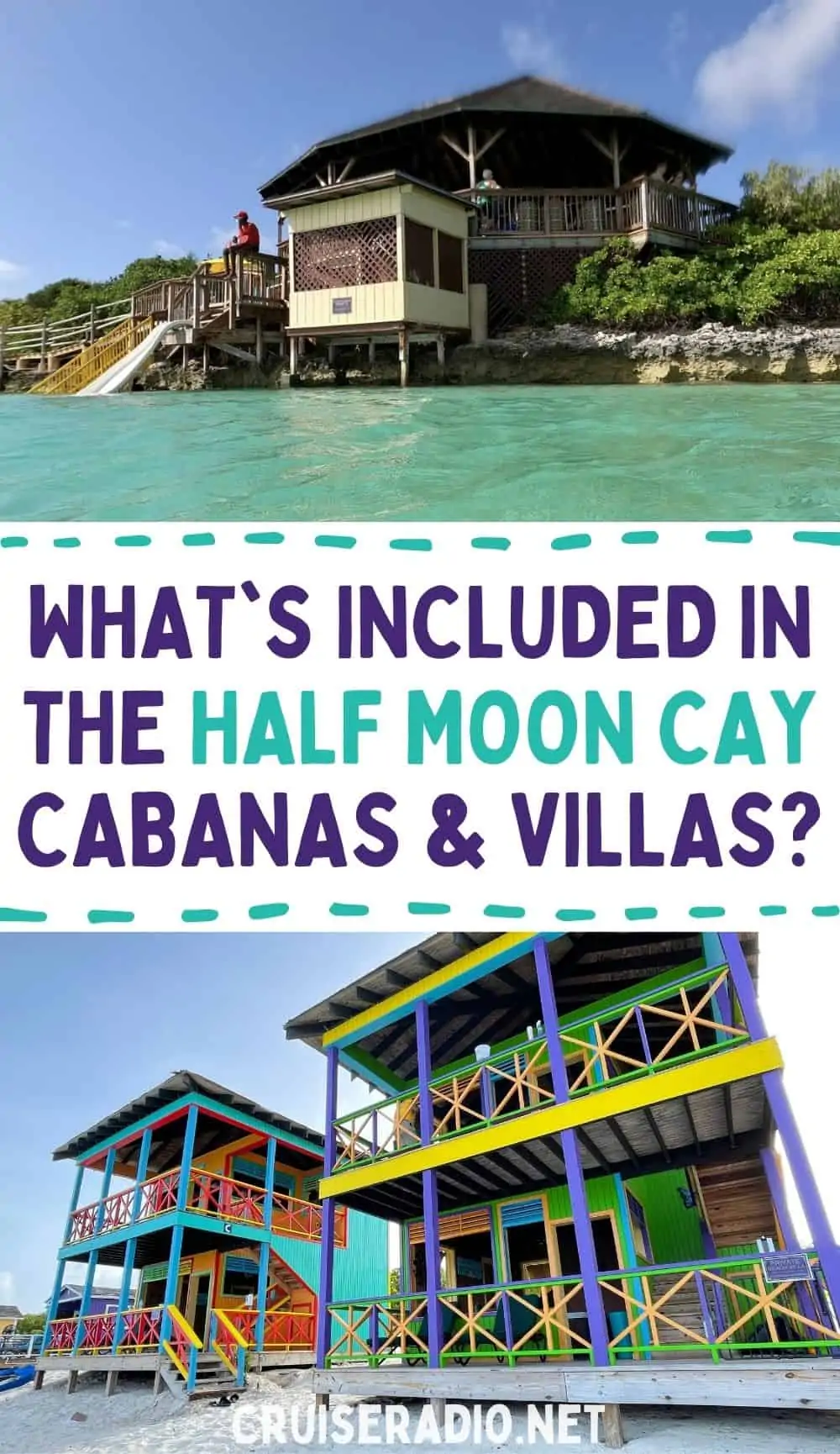 What S Included In The Half Moon Cay Cabanas And Villas