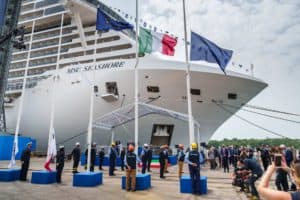 msc seashore delivery ceremony