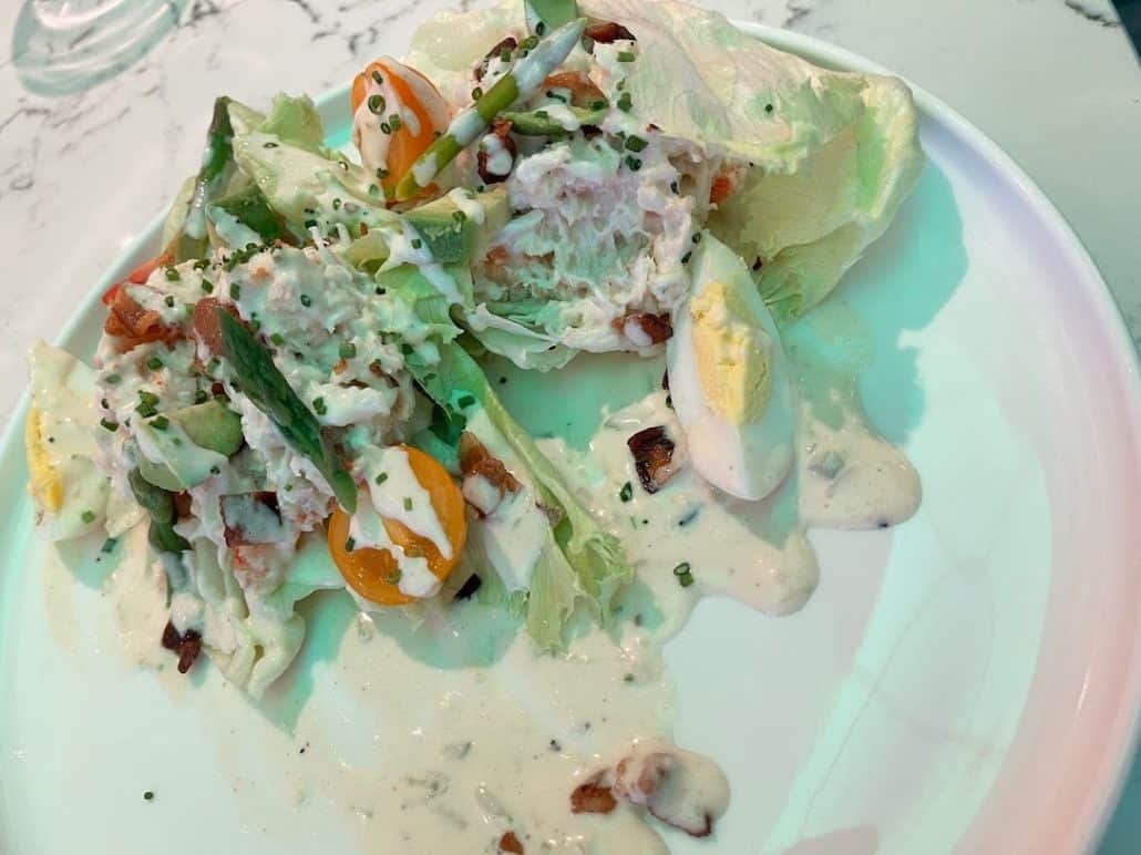  Mardi Gras Maiden Voyage Emeril's crab louie salad