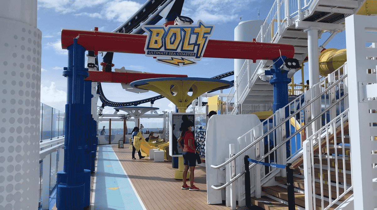 bolt roller coaster closed