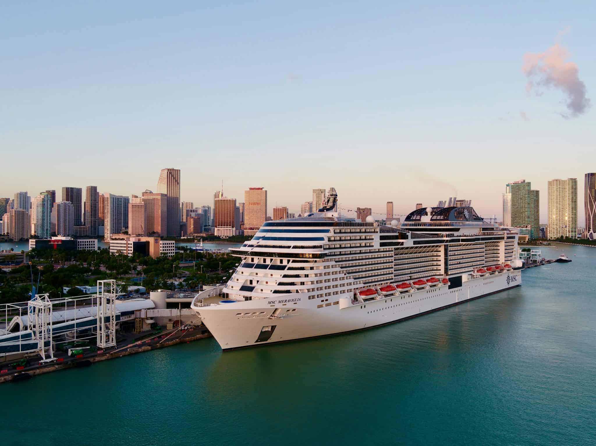 MSC meraviglia portmiami