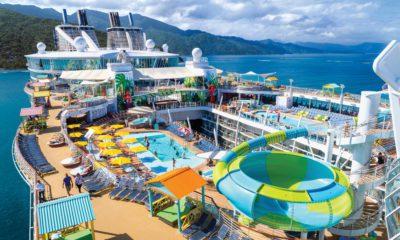 oasis of the seas docked at labadee haiti
