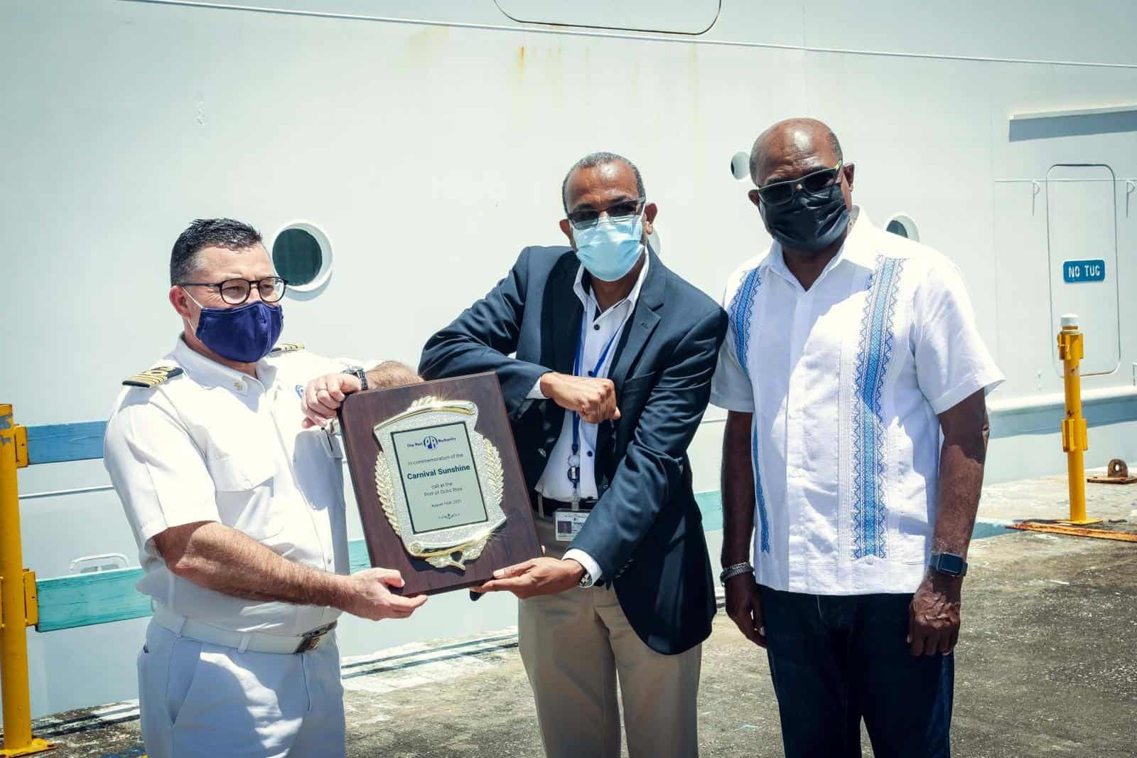 carnival sunrise ocho rios jamaica plaque exchange