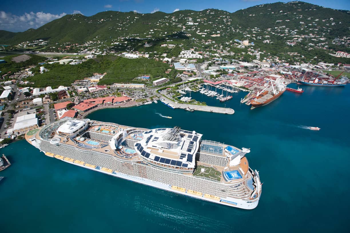 oasis class royal caribbean crown bay st thomas