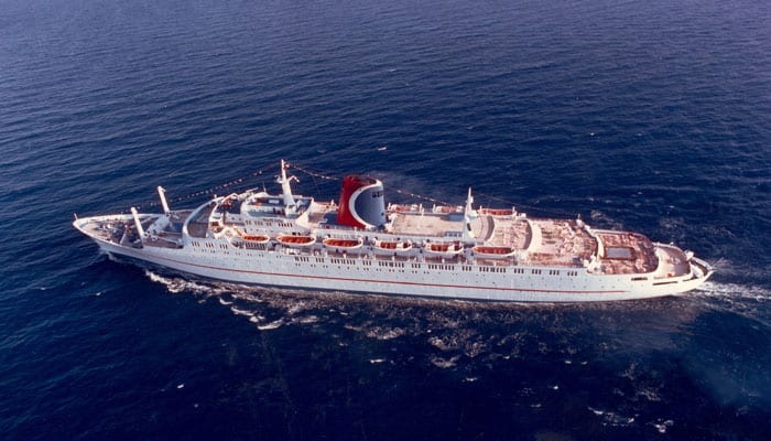 Mardi Gras cruise ship