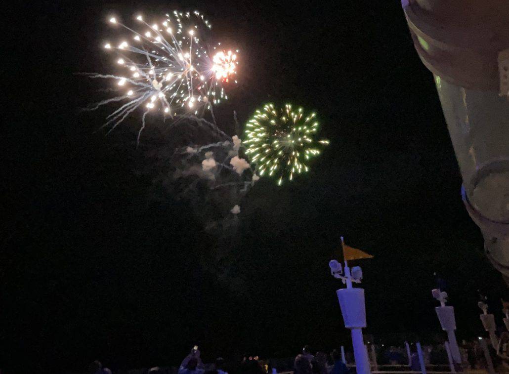 Disney fantasy fireworks