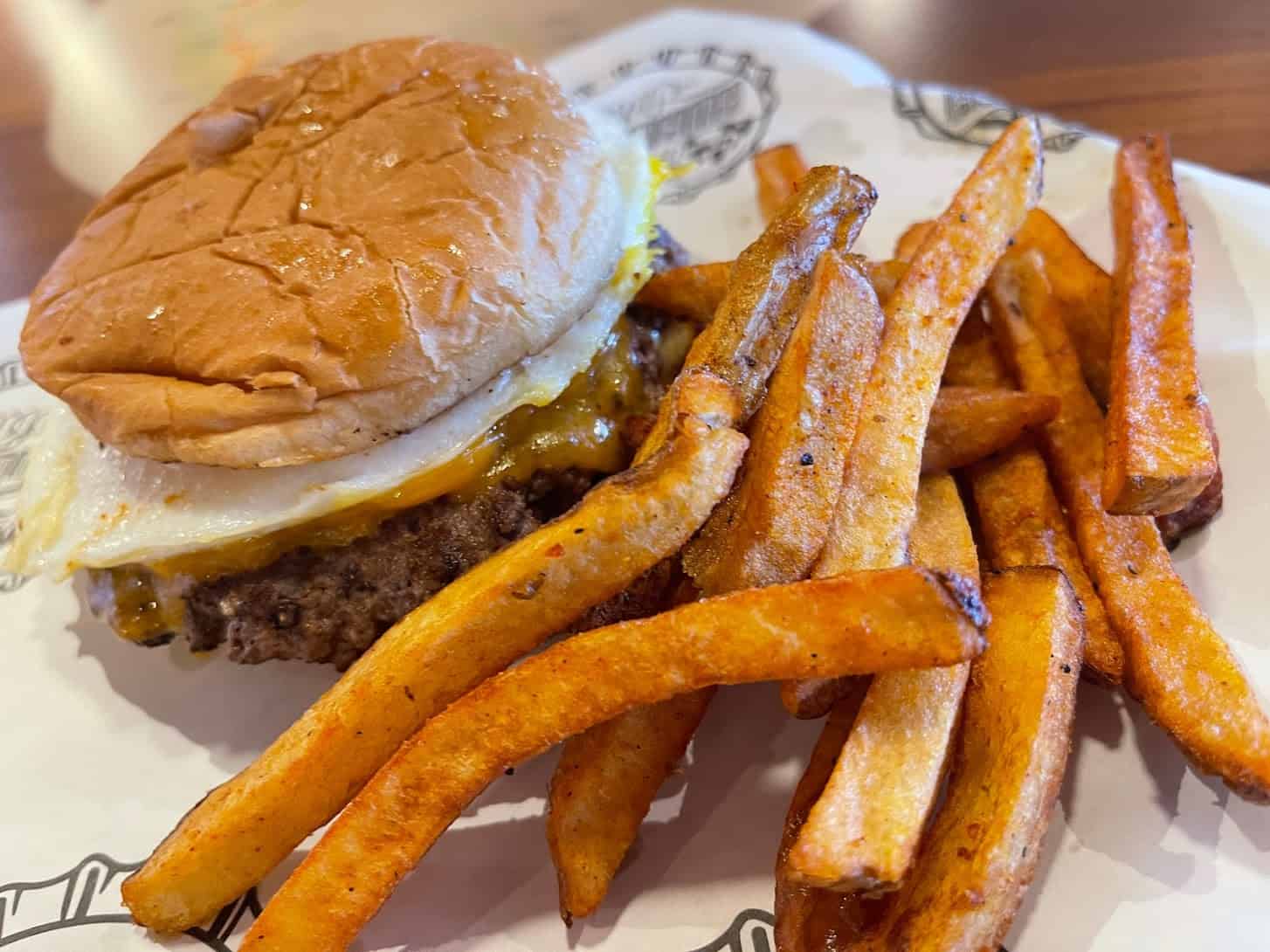 Guy Fieri breakfast burger