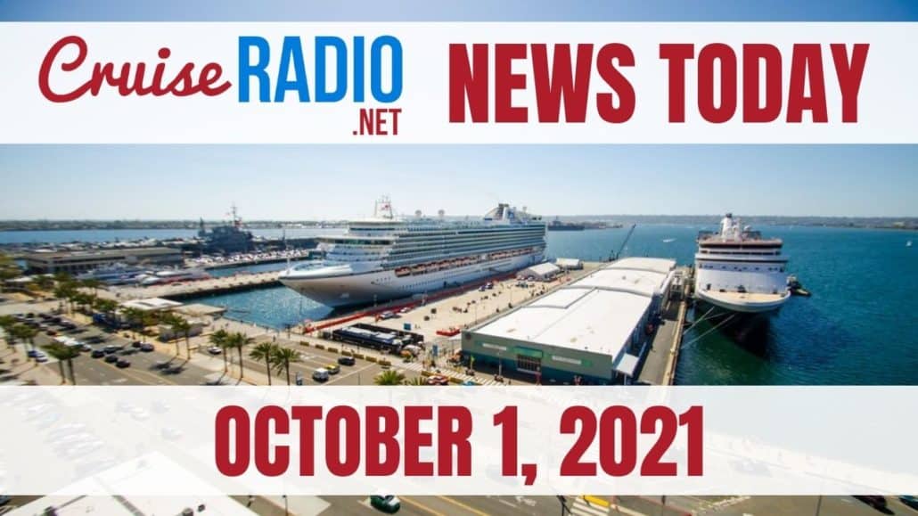 cruise radio news today october 1 2021