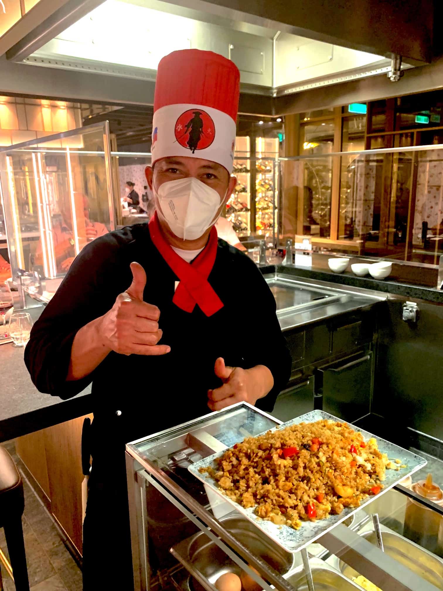 Chef at Teppanyaki