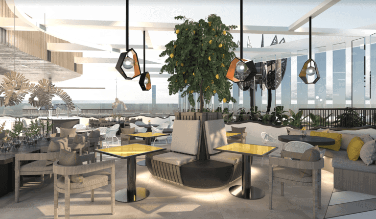 rooftop garden grill celebrity beyond rendering