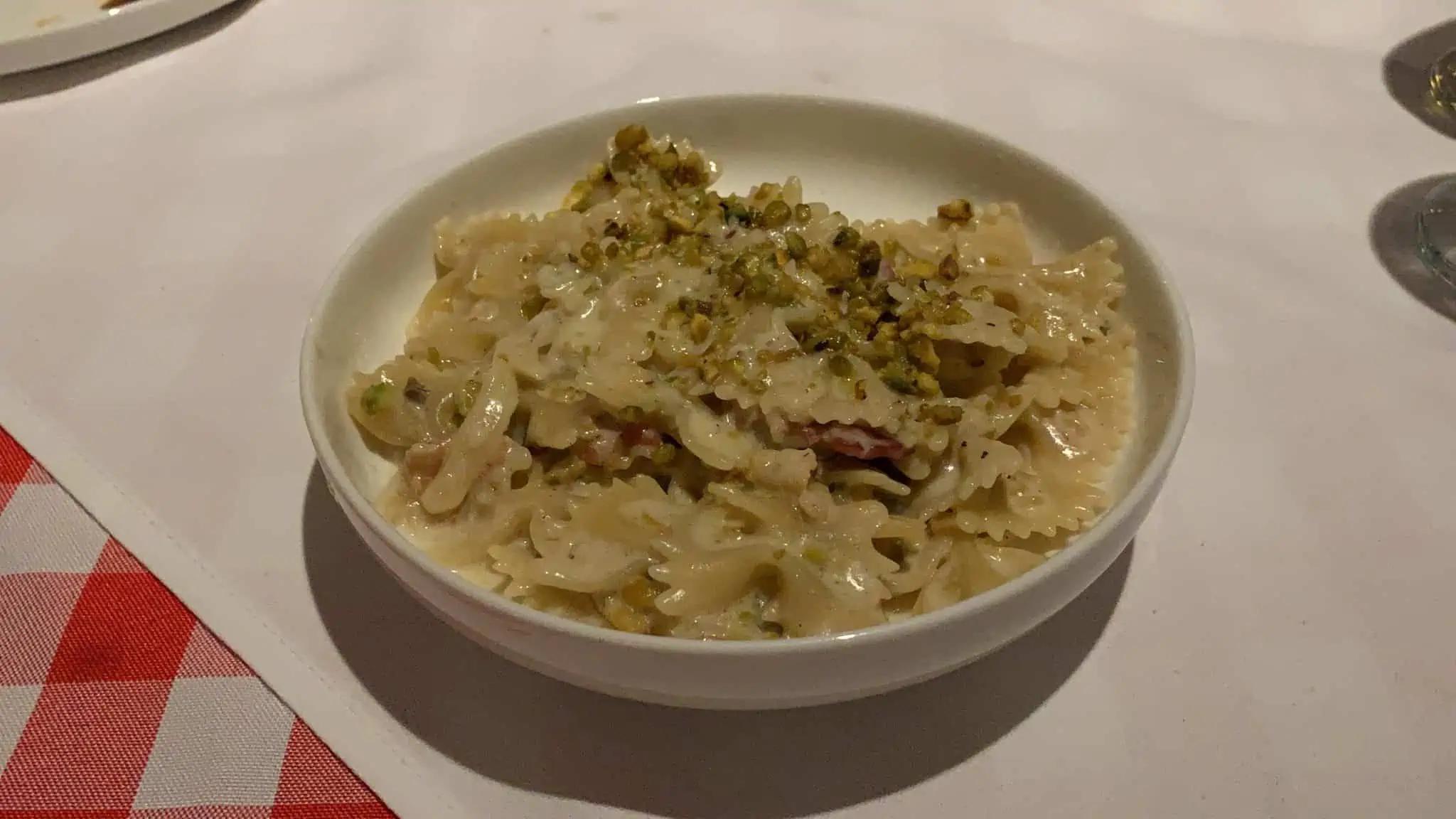 farfalle pasta cucina del capitano