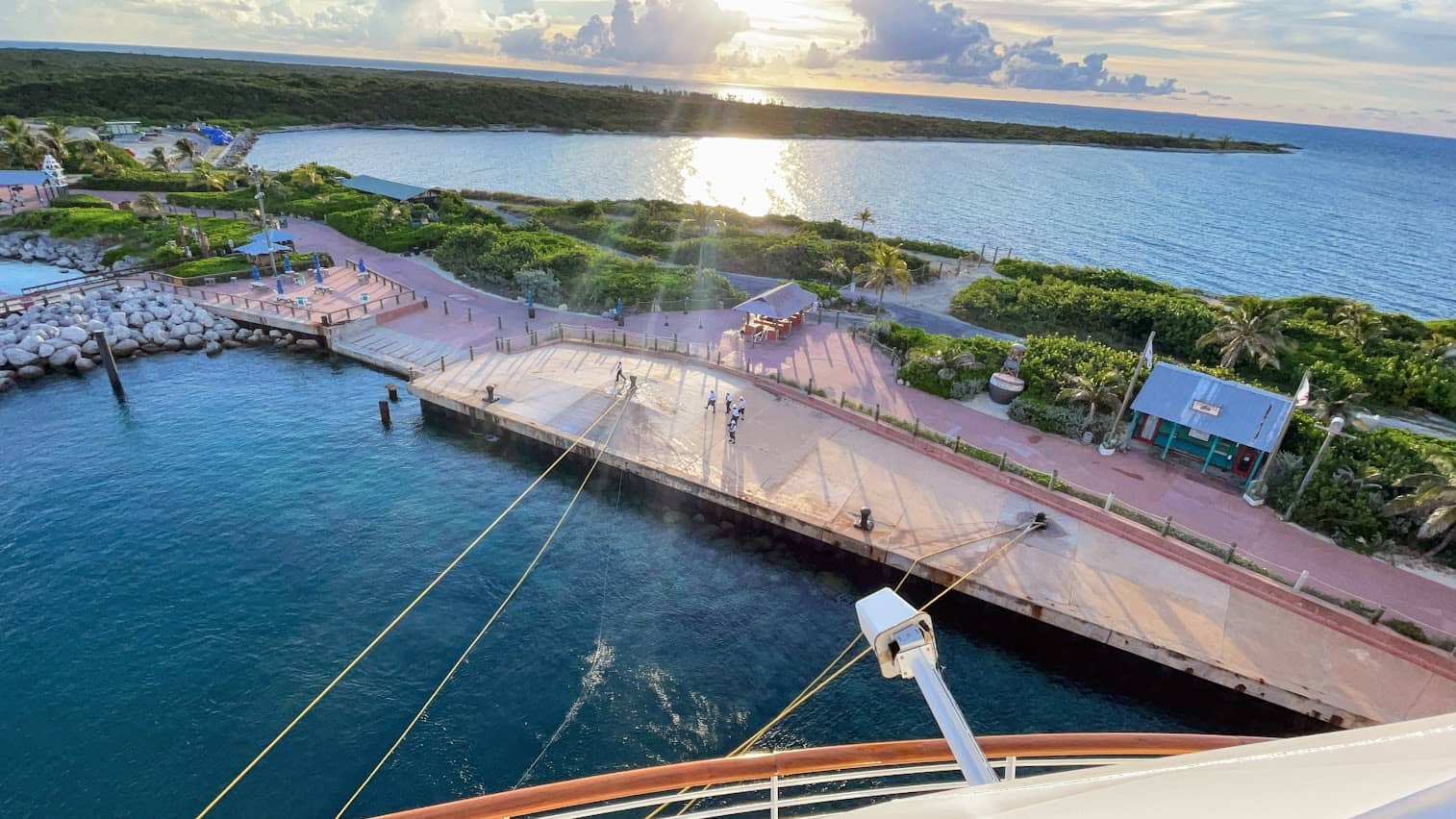 Carnival Fantasy dock