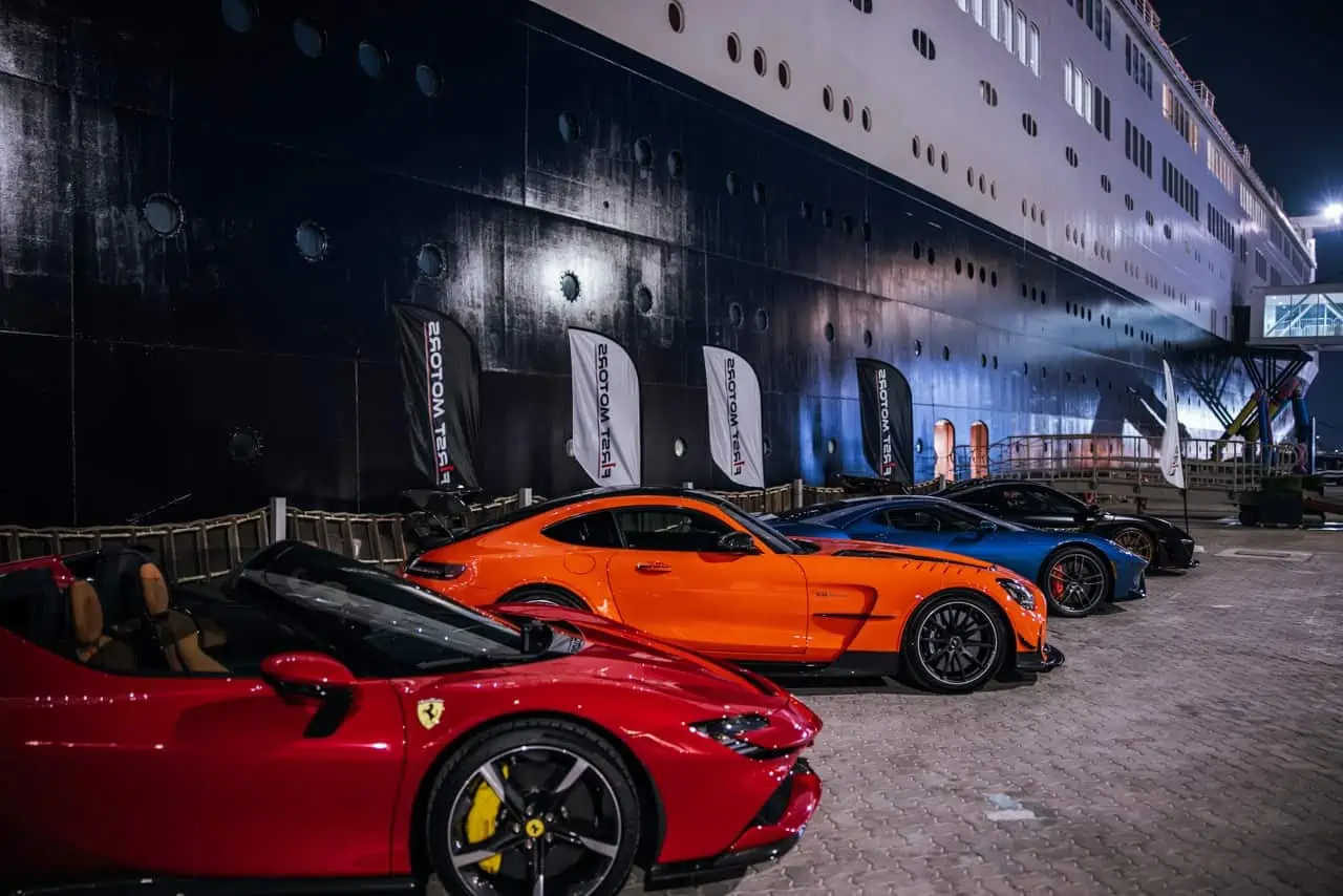 float dubai parking cars