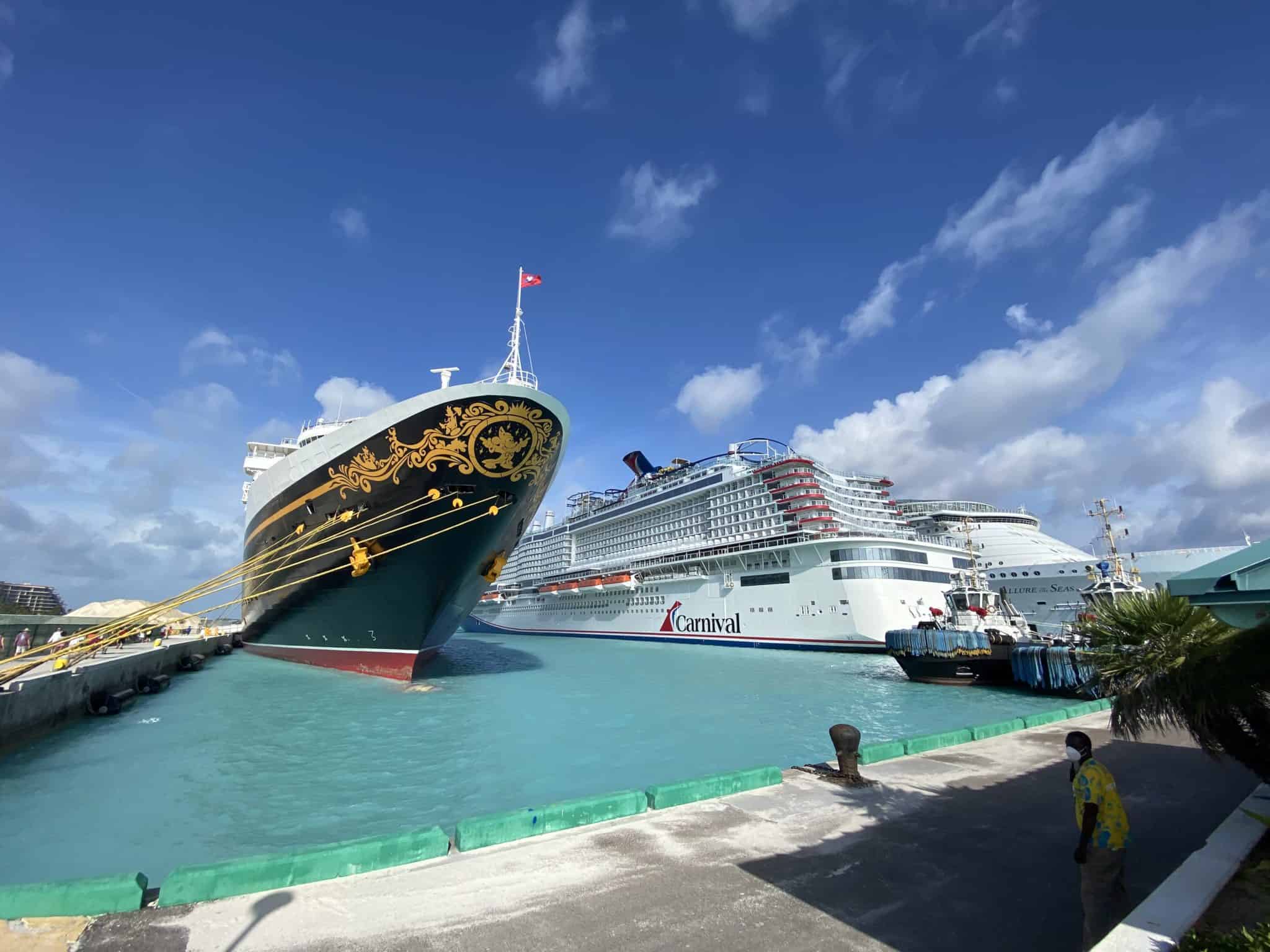 disney magic nassau bahamas mardi gras multiple ships