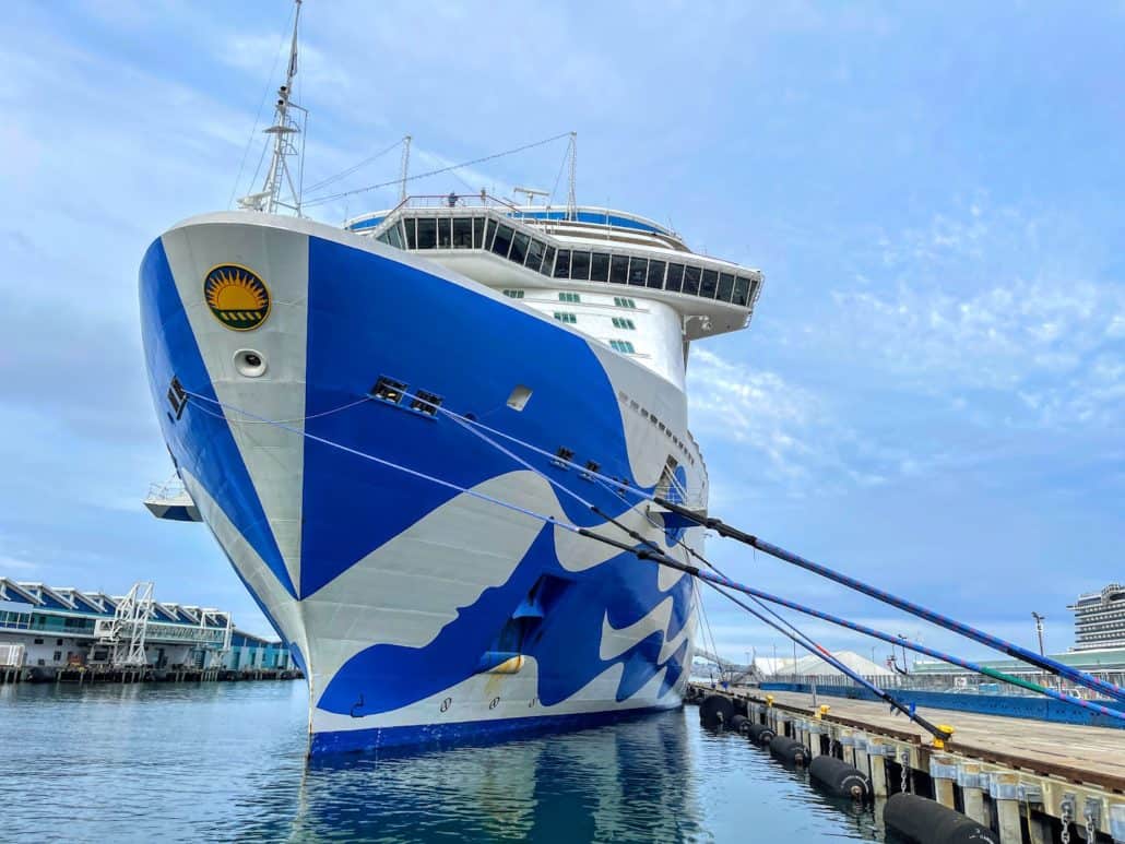 Majestic Princess front view