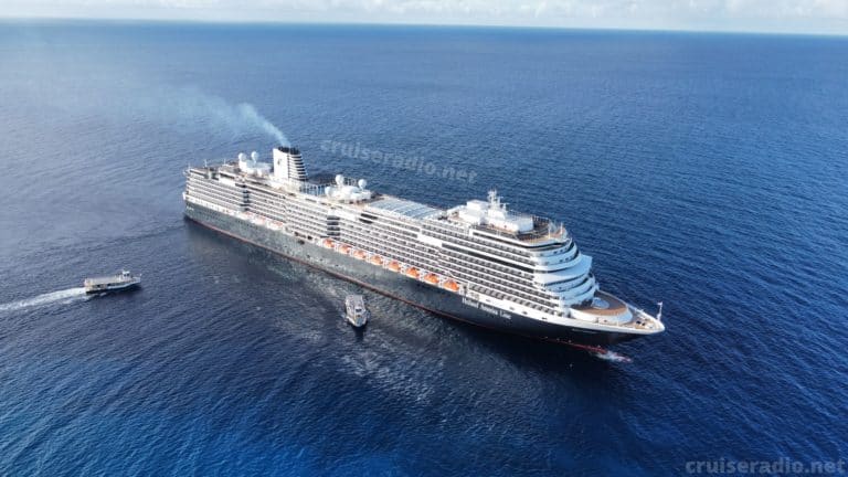 rotterdam half moon cay holland america aerial