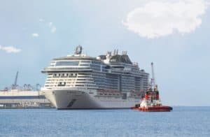 MSC bellissima in jeddah saudi arabia