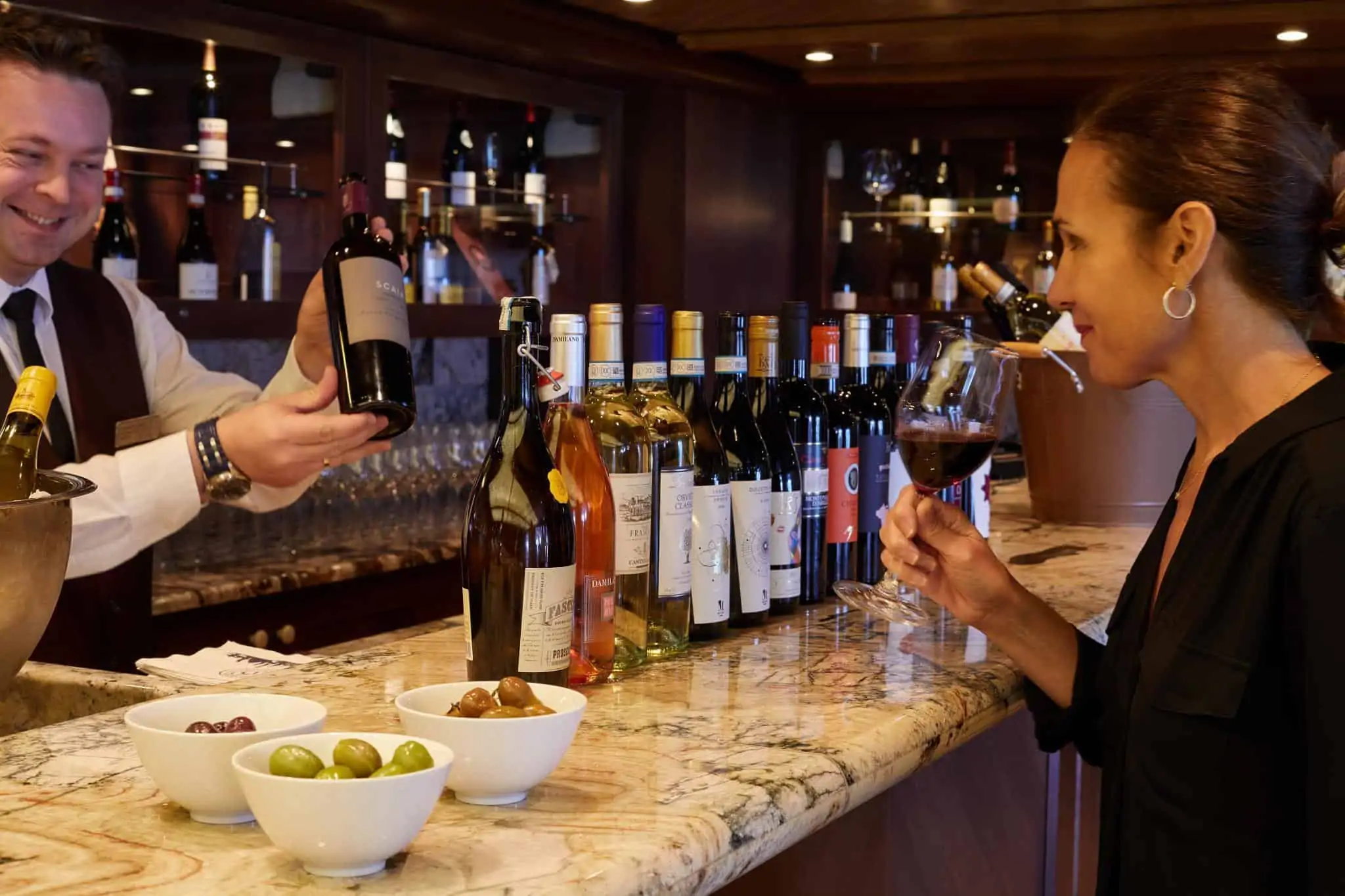 la reserve wine and tapas oceania cruises